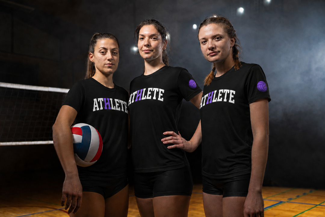 Hype ATHLETE Volleyball Jersey Tee | Custom Name &amp; Number