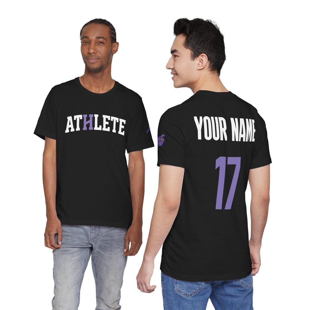 Hype ATHLETE Baseball Jersey Tee | Custom Name &amp; Number
