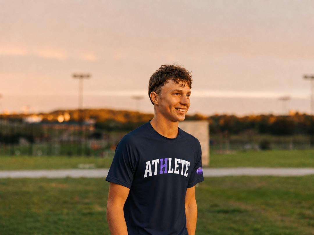 Hype ATHLETE Football Jersey Tee | Custom Name &amp; Number