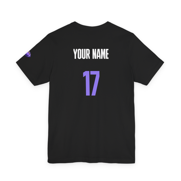 Hype ATHLETE Football Jersey Tee | Custom Name &amp; Number