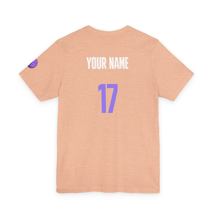 Hype ATHLETE Volleyball Jersey Tee | Custom Name &amp; Number
