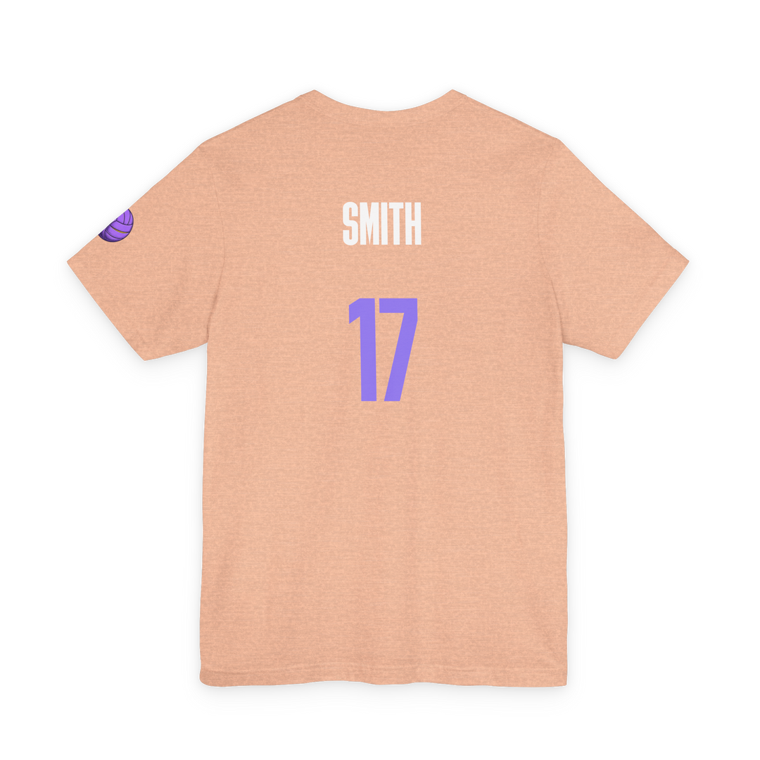 Hype ATHLETE Volleyball Jersey Tee | Custom Name &amp; Number