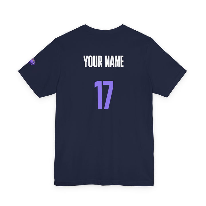 Hype ATHLETE Football Jersey Tee | Custom Name &amp; Number