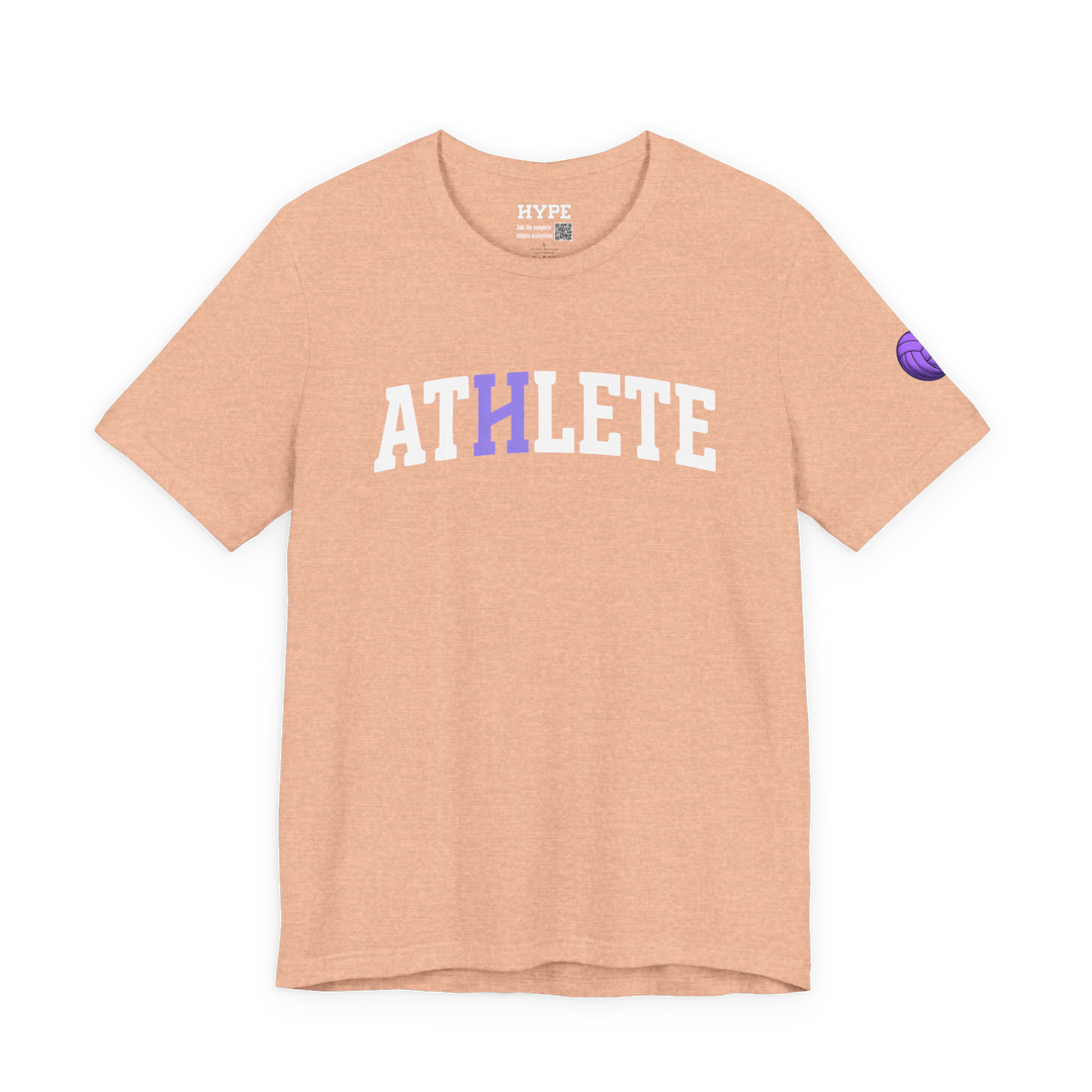 Hype ATHLETE Volleyball Jersey Tee | Custom Name &amp; Number