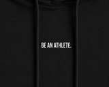HYPE BE AN ATHLETE. Hoodie Black – Detail